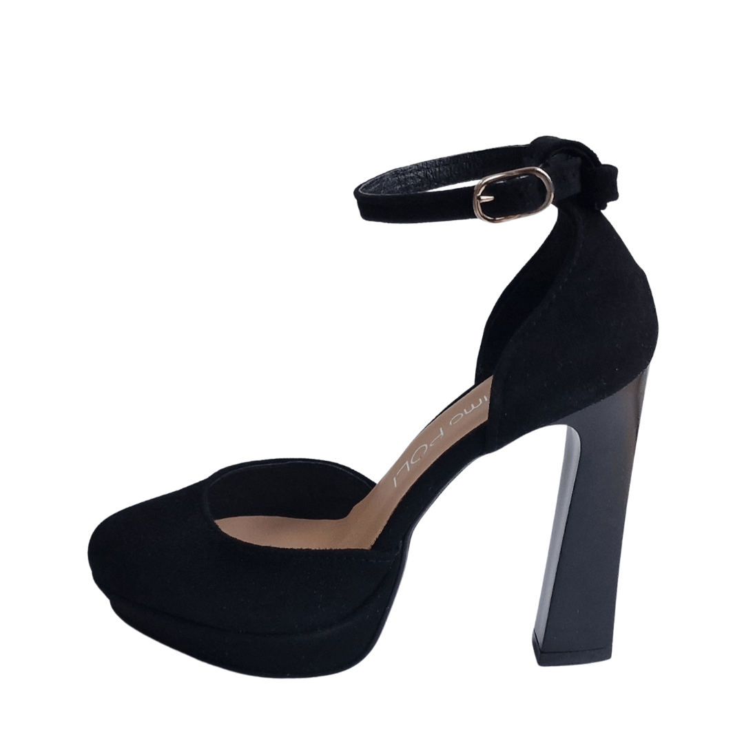 Black court platform 2024 heels