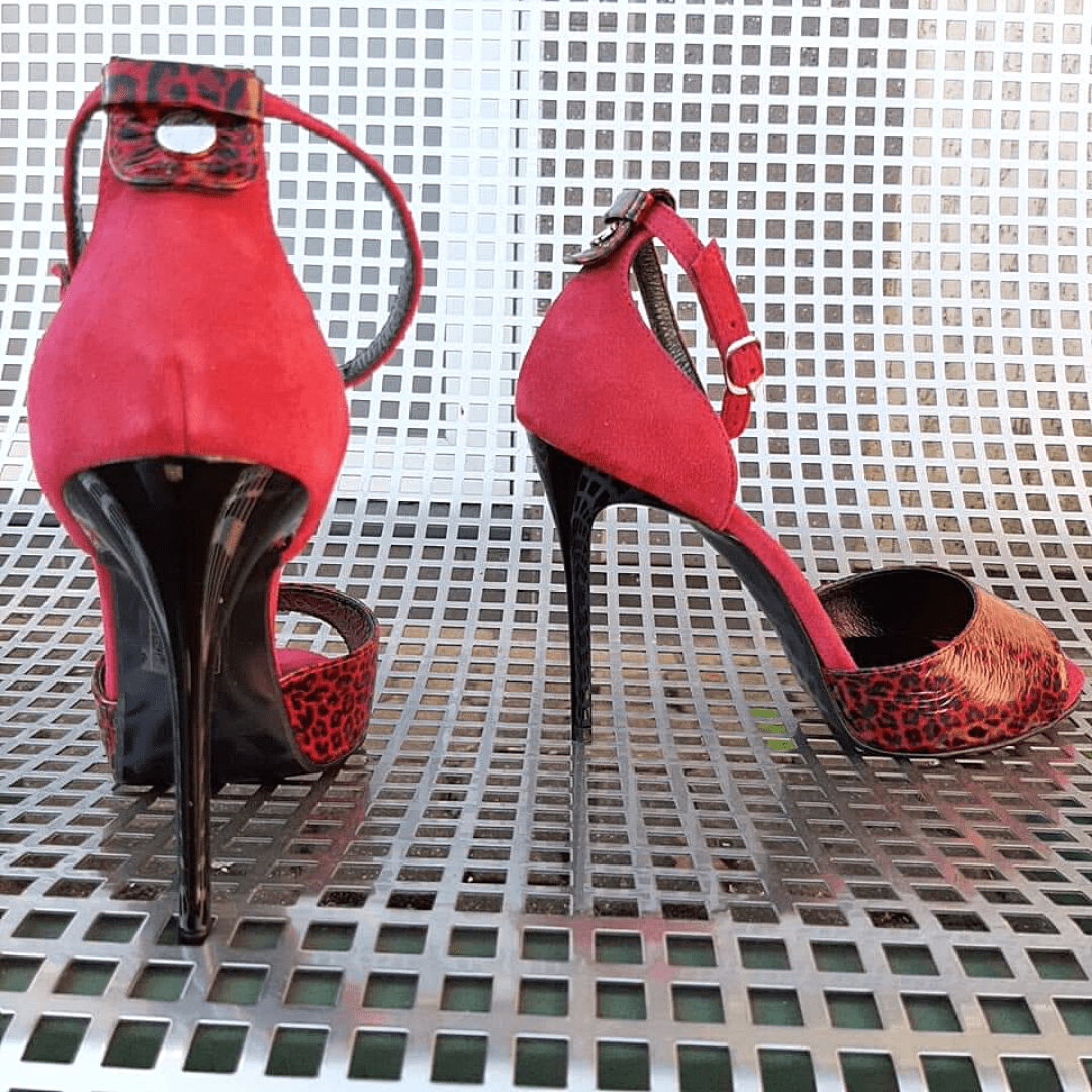 Flame hotsell platform heels