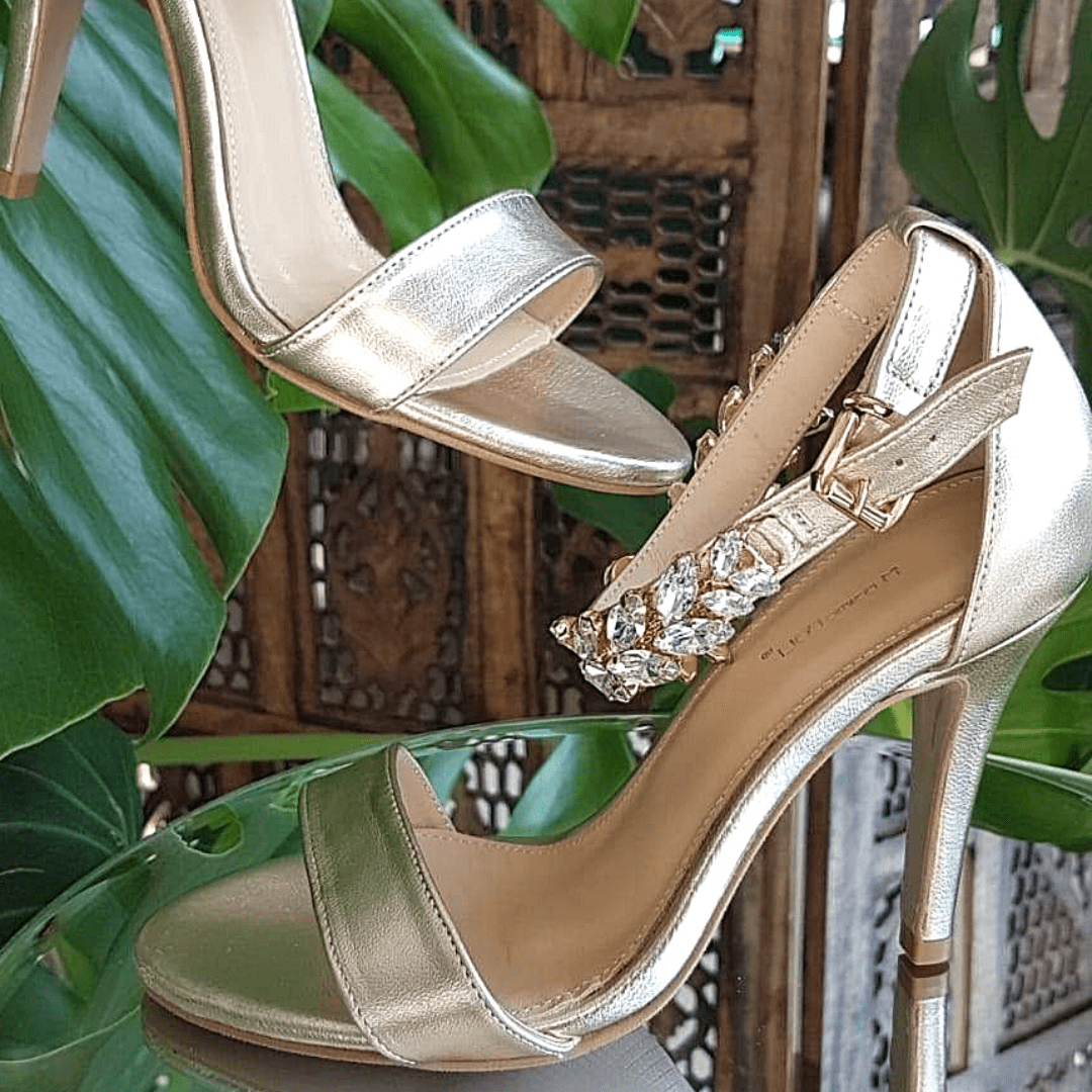 Silver sales star sandals