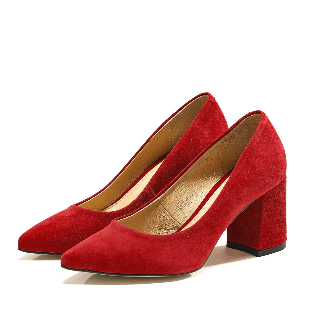 Red court heels