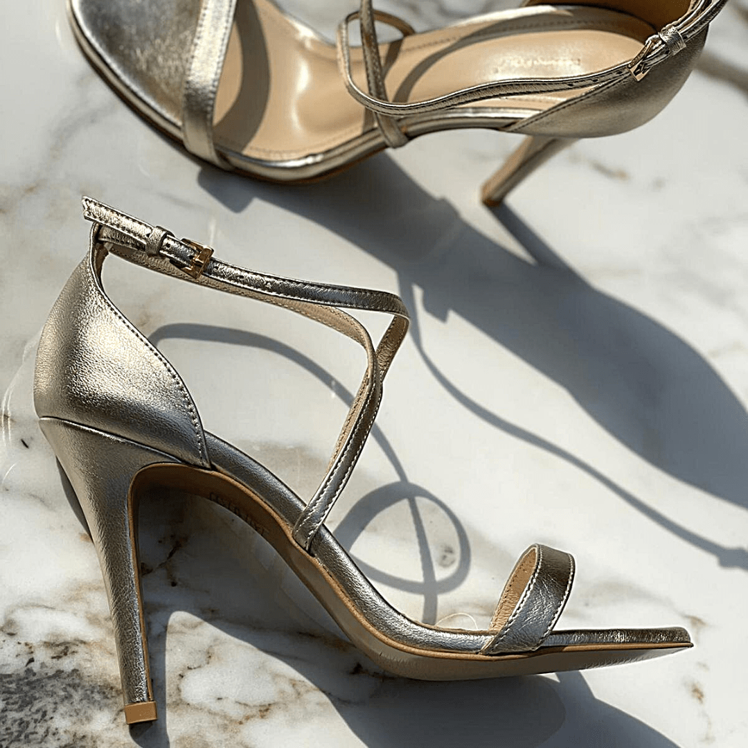 Rose gold heels size 10 hot sale